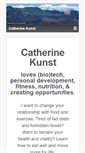 Mobile Screenshot of catherinekunst.com