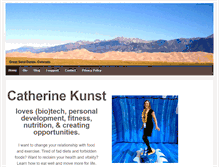 Tablet Screenshot of catherinekunst.com